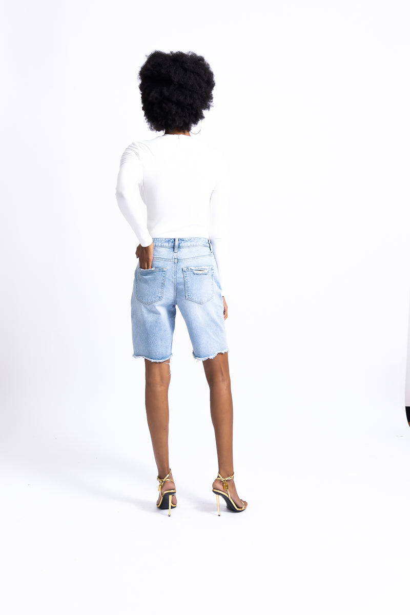 Denim Dad Shorts