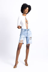 Denim Dad Shorts