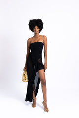 Mesh Tube Dress