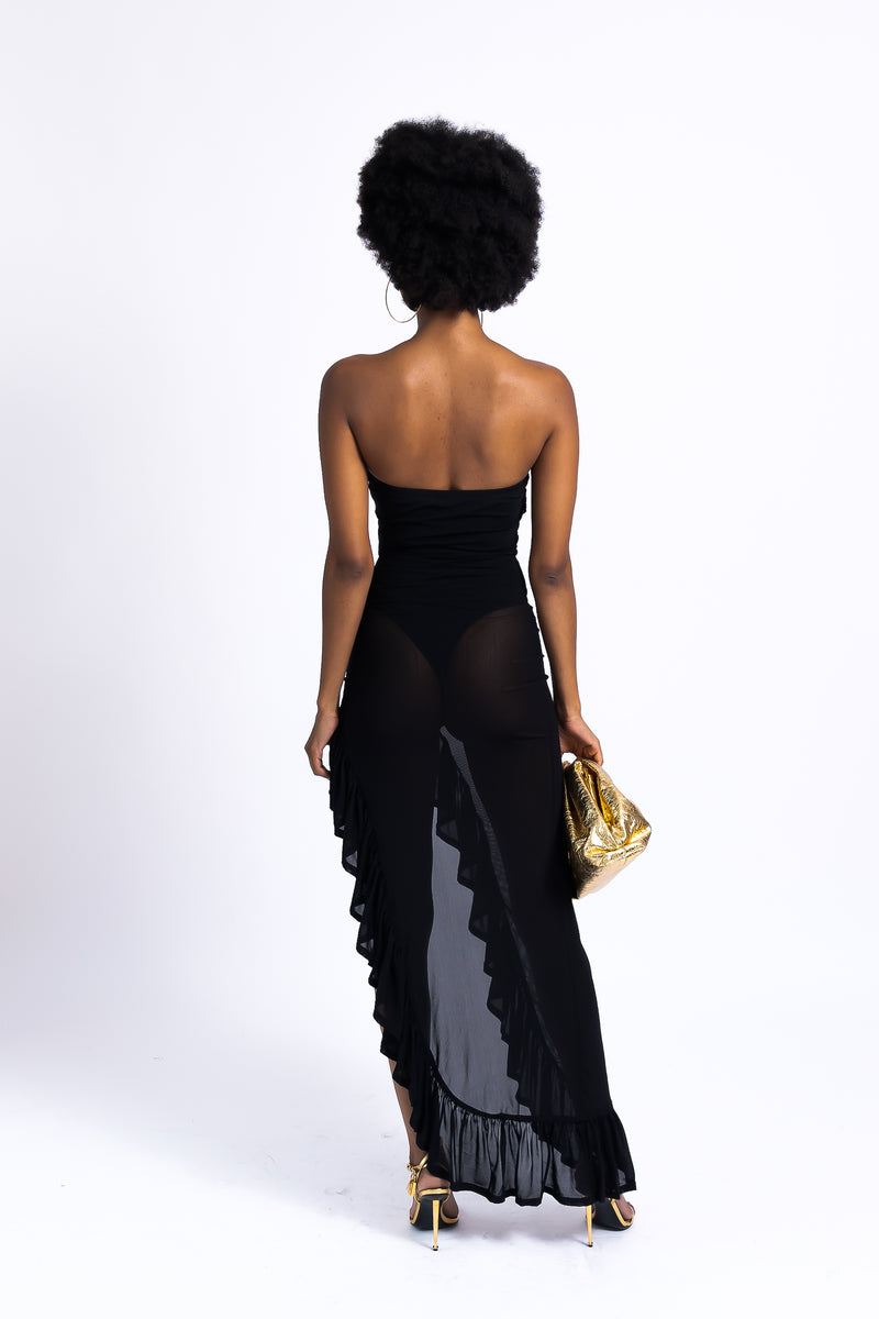 Mesh Tube Dress