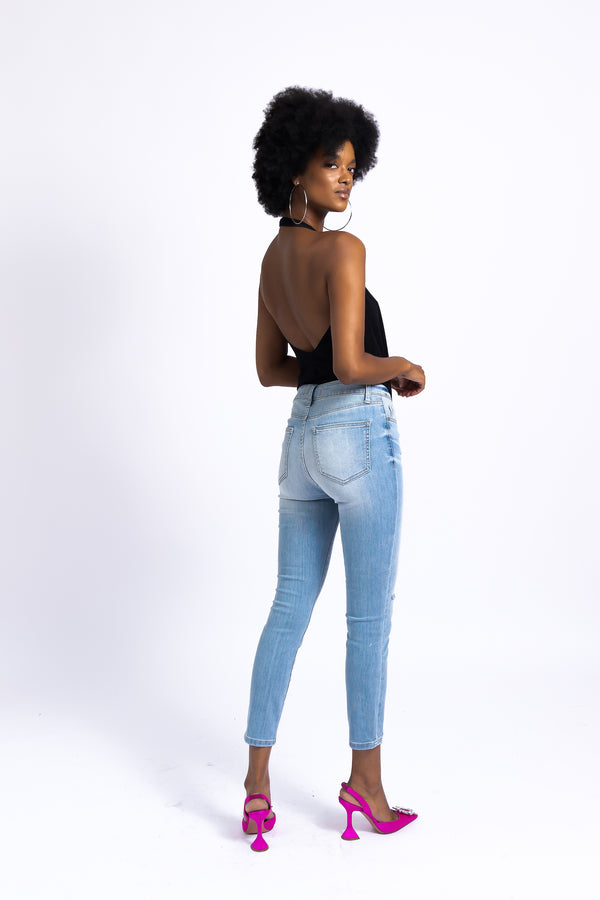 High Waisted Skinny Jeans