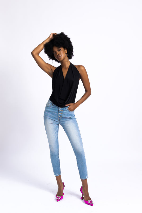 High Waisted Skinny Jeans
